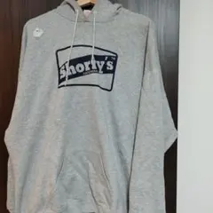 90ｓusa製Shorty's パーカー XL グレー ほつれあり