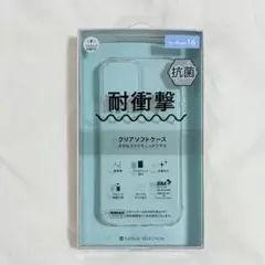 超美品✦ฺ iPhone 16用 抗菌耐衝撃クリアケース