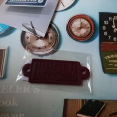 トラベラーズノート 2026限定 レザータグ　レッド