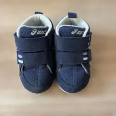 asics ネイビー ファーストシューズ