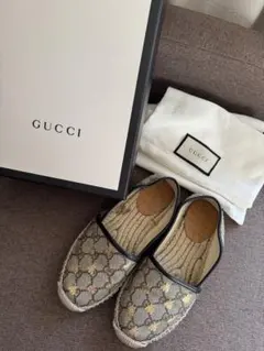 GUCCI グッチのローファー GGロゴ 37 23cm - メルカリ