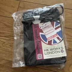 HK WORKS LONDON ブラックサコッシュ