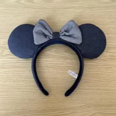 ミニー デニム　カチューシャ ディズニー