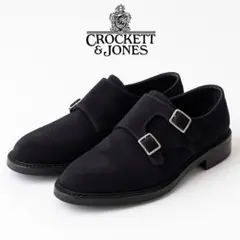 いっちゃんちゃん クロケット＆ジョーンズスエードダブルモンクストラップ いっちゃんちゃん様専用 クロケット＆ジョーンズスエードダブル