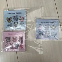 ナルミヤキャラクターズ　ぷっくりシールべリエちゃんナカムラくん ポンポネット