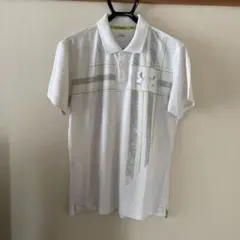 UNDER ARMOUR ストライプ柄 ポロシャツ