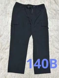 大きいサイズ　キッズ長ズボン　サイズ140B カラーブラック