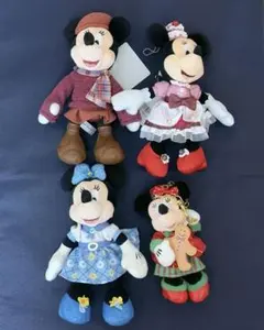 ミニー ぬいぐるみバッジ セット
