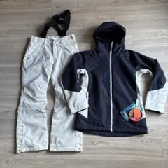 未使用 エアボーン ARBN スキーウェア スノボードウェア 上下セット M