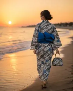 アフリカン浴衣 馬柄 個性的デザイン - メルカリ