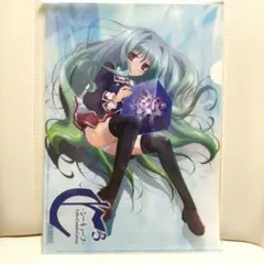 【非売品】C³ シーキューブ 水瀬葉月 A4 クリアファイル ②