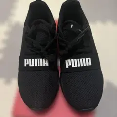 PUMA ブラック SOFTFOAM スニーカー25.5サイズ最終値下げ