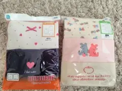 新品！　長袖＆半袖　インナー　計5枚　まとめ売り　女の子用　130サイズ　保温