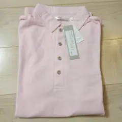 半袖ポロシャツ　L　ピンク