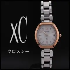【稼働・良品】シチズン xC クロスシー ソーラー 電波腕時計　H058 楽天市場】CITIZEN【シチズン】 H058-T016553TA クロスシー XC