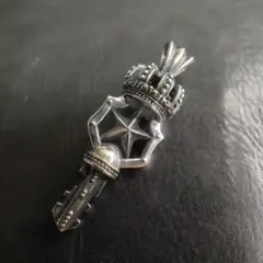 №444 SAINTS クラウン スター キー ペンダントトップ 14.6gのサムネイル