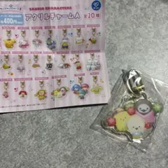 サンリオキャラクターズ アクリルチャーム ぺたぺたみにりあんのサムネイル