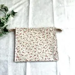 《ハンドメイド》フラットファスナーポーチ(内ポケット付)