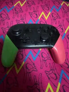 Switch Proコントローラー スプラトゥーン2 ジャンク品