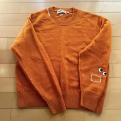 UNIQLO/ユニクロ/ANYA HINDMARCH オレンジセーター L