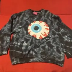 MISHKA 目玉 タイダイ スウェット ドット画