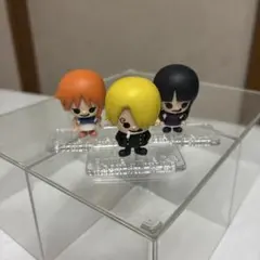 ワンピース パンソンワークス ミニフィギュアコレクション　ロビン サンジ　ナミ