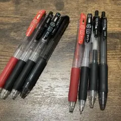 ZEBRA SARASA CLIP ボールペンセット　８本まとめ