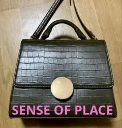 【美品】SENSEOFPLACE センスオブプレイス　ショルダーバックのサムネイル