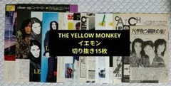 THE YELLOW MONKEYイエモン 吉井和哉 切り抜き15枚