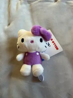 ハローキティ ぬいぐるみ 紫色
