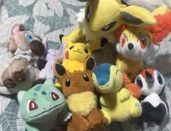 ポケモン ぬいぐるみセット　ぬいぐるみまとめ売り　初代