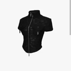 theredthread w zip garter tops black - メルカリ