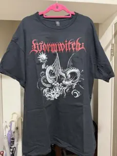 Wormwitch ヘビーコットン Tシャツ XL ブラックメタル