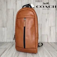 55 COACH コーチ レザー ボディーバッグ - メルカリ