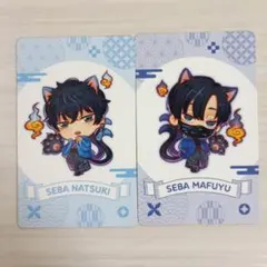 サカモトデイズ 勢羽兄弟 夏生 真冬 ナムコ　特典イラストカード
