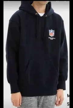 ヘビーウェイトビッグスウェットパーカー　　保温　裏起毛　防寒　リバースウィーブ