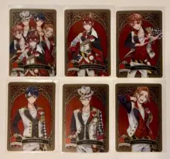 ツイステ リドル エース デュース トレイ ケイト メタルカード 6점 세트