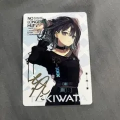 NO LONGER HUMAN トレカ　ときわた　直筆サイン入り　最高レア