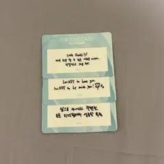 SHINee KEY キー SWC7 フォーチュンカード トレカ セット