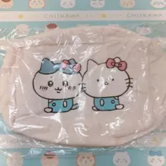 ちいかわ サンリオキャラクターズ ポーチ ハローキティ ハチワレ アベイル