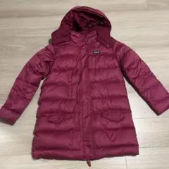 汚れあり patagonia フード付きダウンジャケット