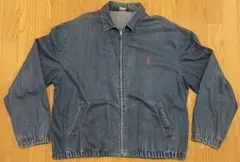 80年代　USA製　ラルフローレン　デニム　スイングトップ