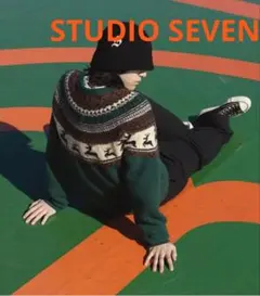 スタジオセブン　ノルディックニット　Mサイズのサムネイル
