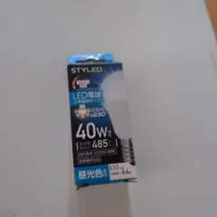 STYLED LED電球 小形電球タイプ 40W相当 E17 昼光色
