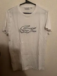 LACOSTE ラコステ ビッグクロコ Tシャツ ホワイト