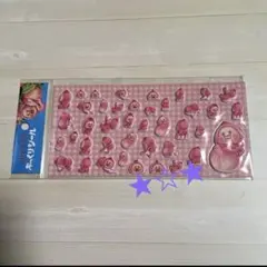 ★ こびとづかん　ぷっくりシール カクレモモジリ