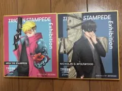 TRIGUN STAMPEDE Exhibition 特典カード 2枚セット - メルカリ