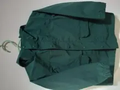 ダークグリーン フード付きジャケット