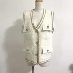 美品　大きいサイズ　HERNO ヘルノ　ダウンベスト　バイカラー　白　グレー 美品 大きいサイズ HERNO ヘルノ ダウンベスト バイカラー 白 グレー
