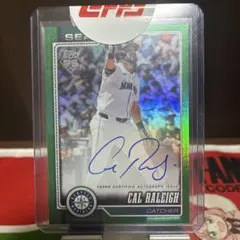Topps Cal Raleigh 直筆サインカード 11/99
